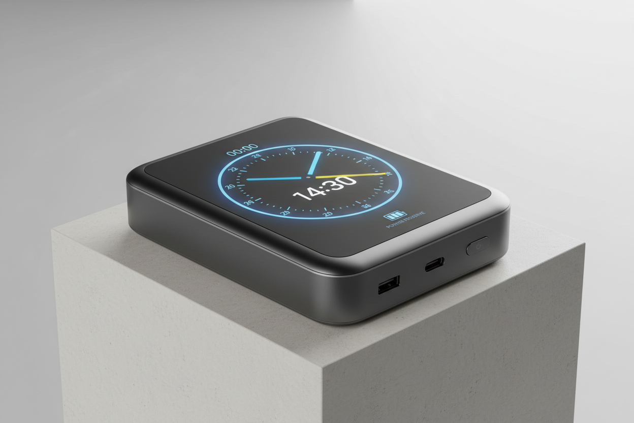 Batterie externe tenant toute la journée