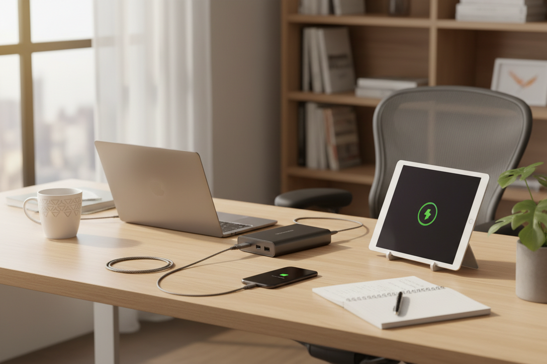 Télétravail : pourquoi une batterie externe est devenue indispensable