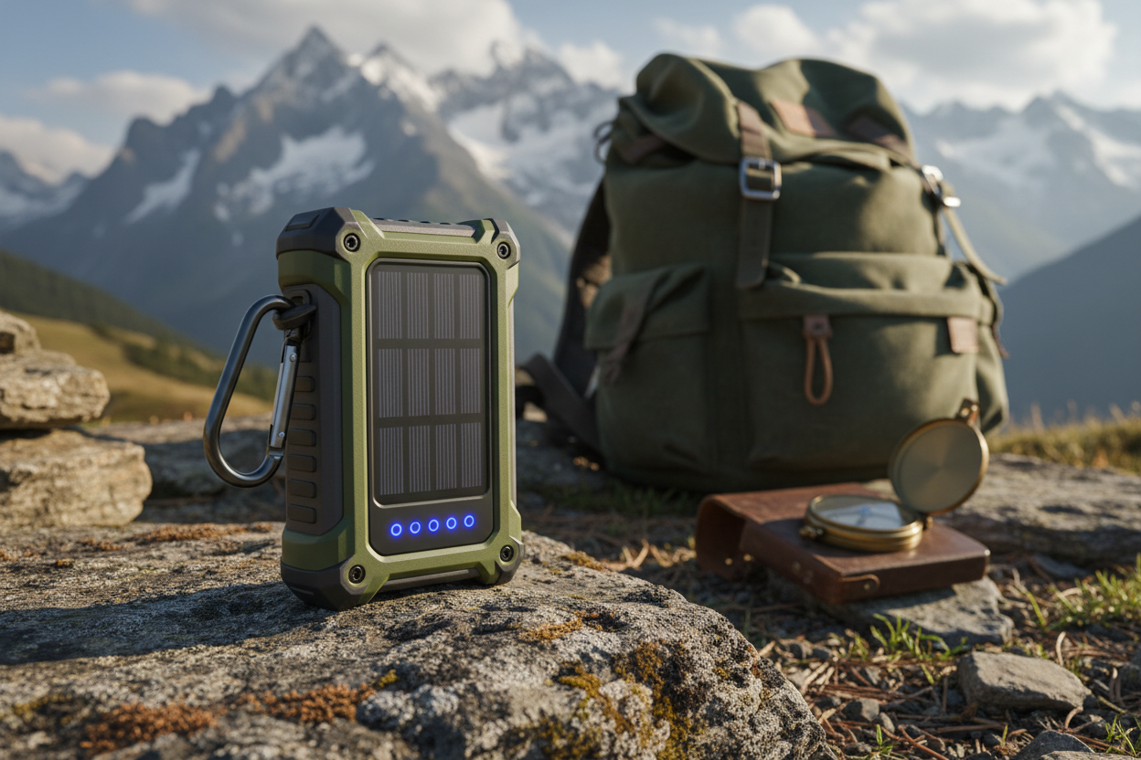 Batterie externe pour randonnée