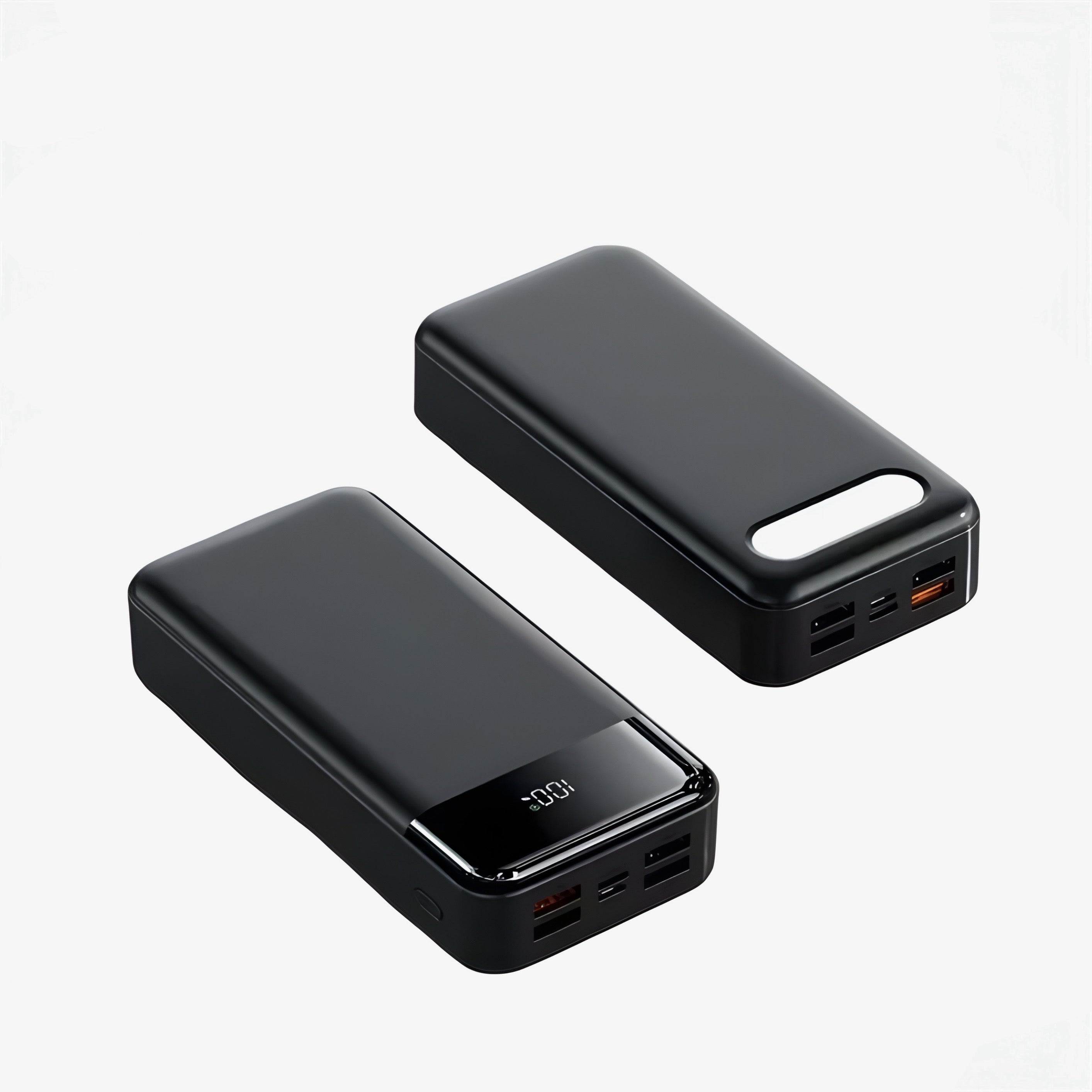 Batterie Externe - Hinne | 50 000 mAh - Compatible Pc Portable - iPhone toutes Générations & Android Samsung ( Blanc )