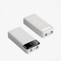 Batterie Externe - Hinne | 50 000 mAh - Compatible Pc Portable - iPhone toutes Générations & Android Samsung ( Blanc )