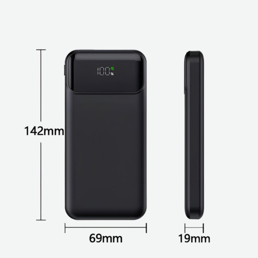 BATTERIE EXTERNE - CHARGEUR UNIVERSEL + ÉCRAN DE CHARGE