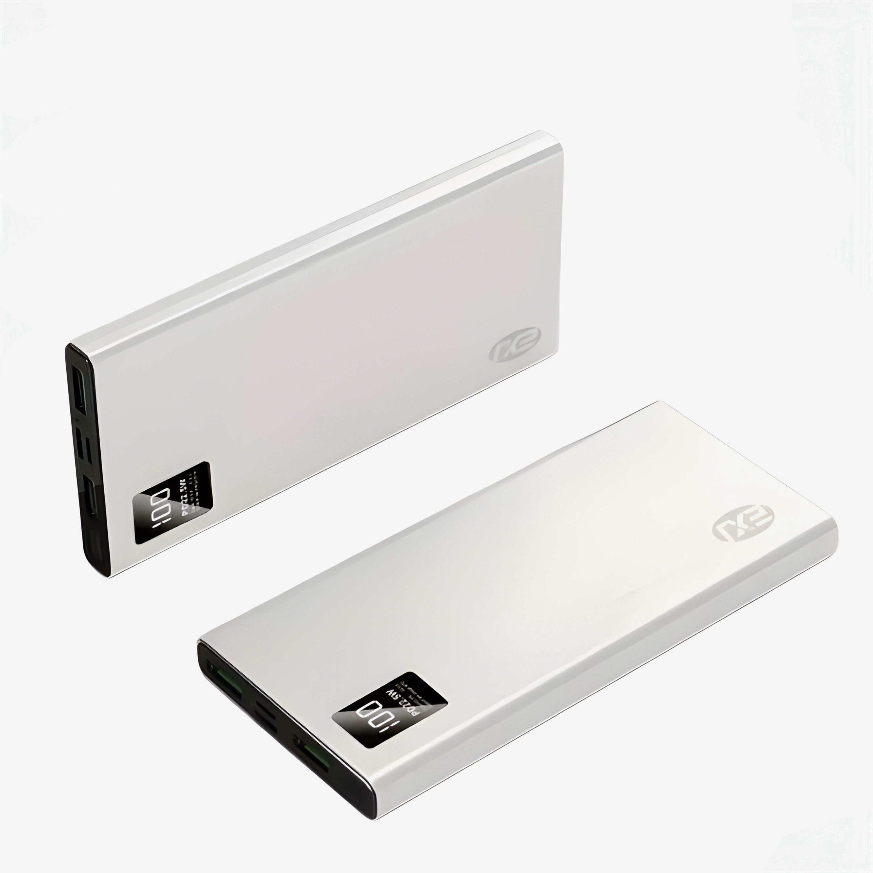 Batterie Externe - EXJ | 10 000 mAh - Compatible Pc Portable - iPhone 17/16/15/14 & Android Samsung ( Blanc )
