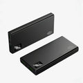 Batterie Externe - EXJ | 10 000 mAh - Compatible Pc Portable - iPhone 17/16/15/14 & Android Samsung ( Noir )