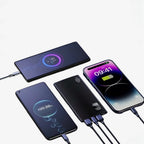 Batterie Externe - EXJ | 10 000 mAh - Compatible Pc Portable - iPhone 17/16/15/14 & Android Samsung ( Noir )