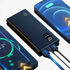 Batterie Externe - EXJ | 10 000 mAh - Compatible Pc Portable - iPhone 17/16/15/14 & Android Samsung ( Noir )